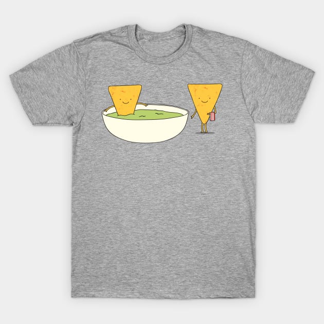 Chips and dip T-Shirt by milkyprint